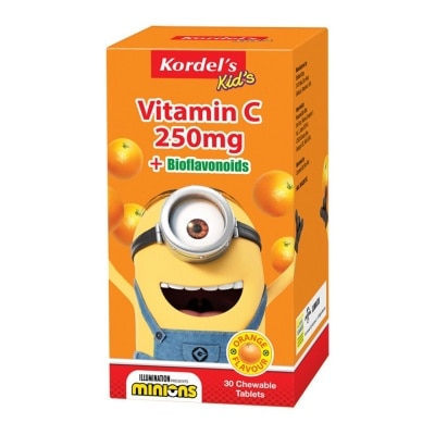 KORDEL'S Kid's Chewable Vitamin C + Bioflavonoids 30's