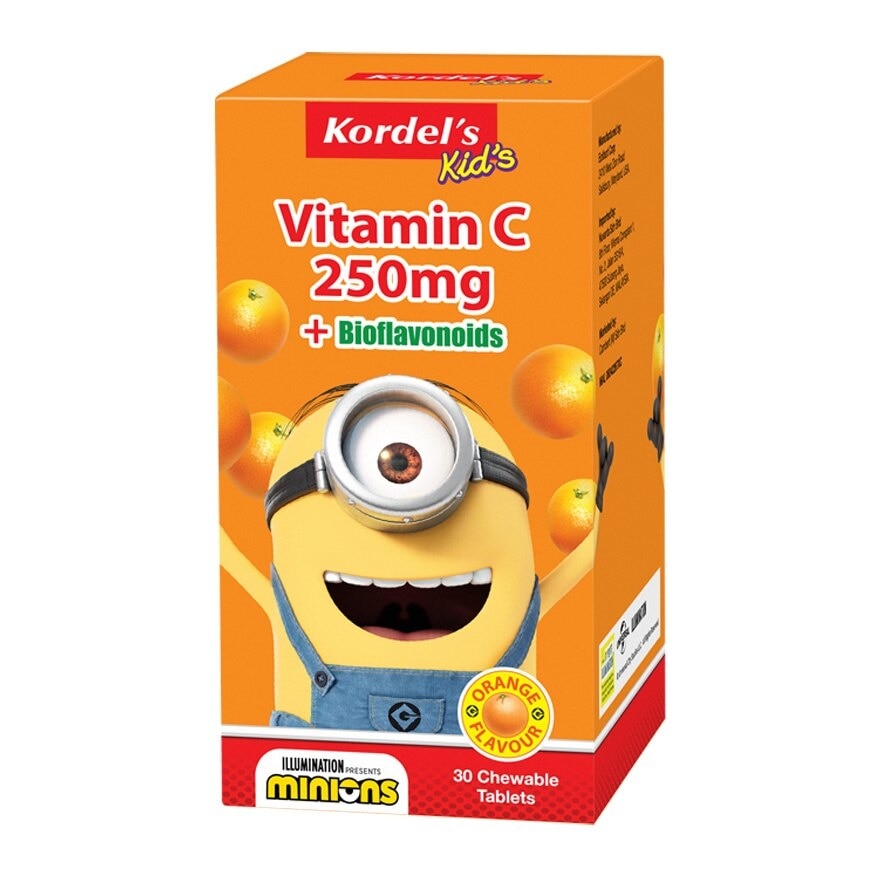 Kid's Chewable Vitamin C + Bioflavonoids 30's