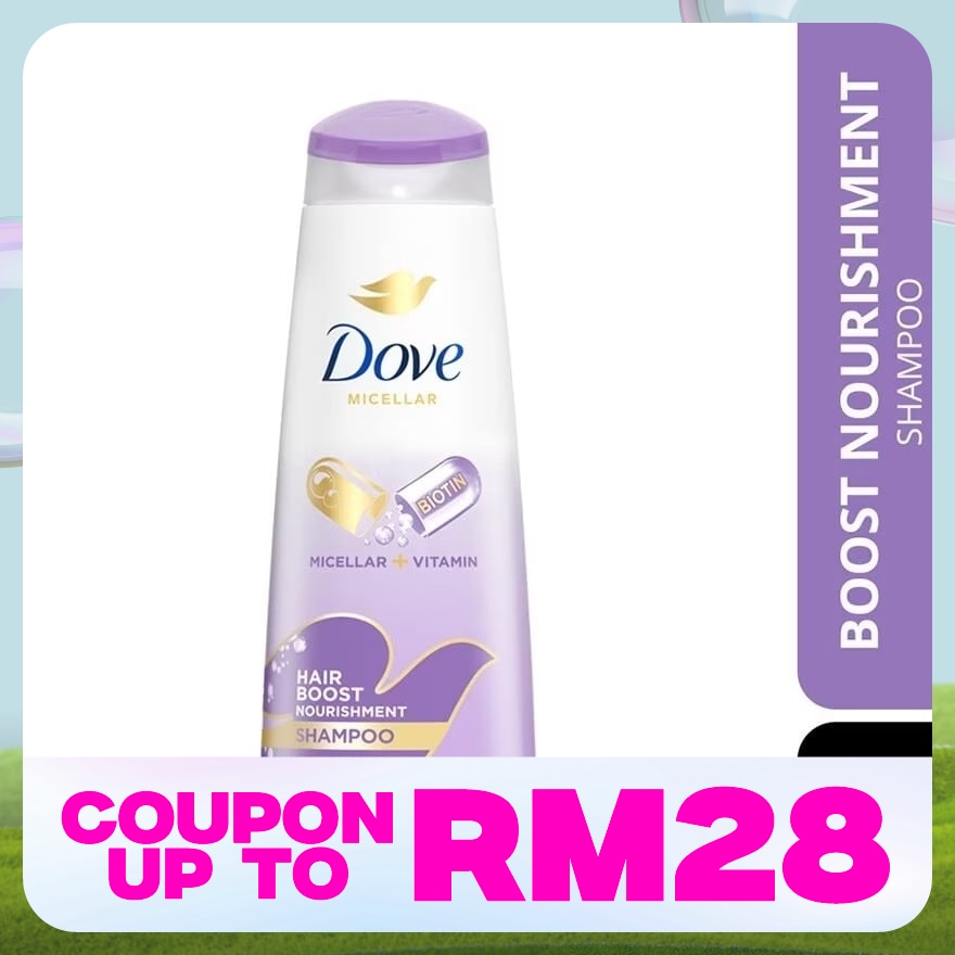 Dove Hair Boost Nourishment Shampoo 330ml