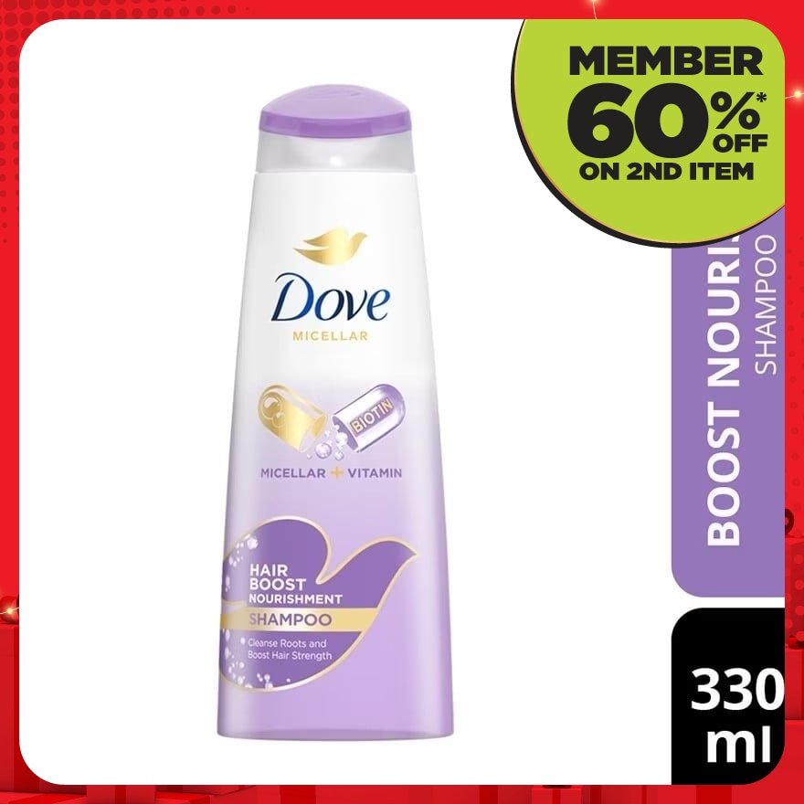 Dove Hair Boost Nourishment Shampoo 300ml