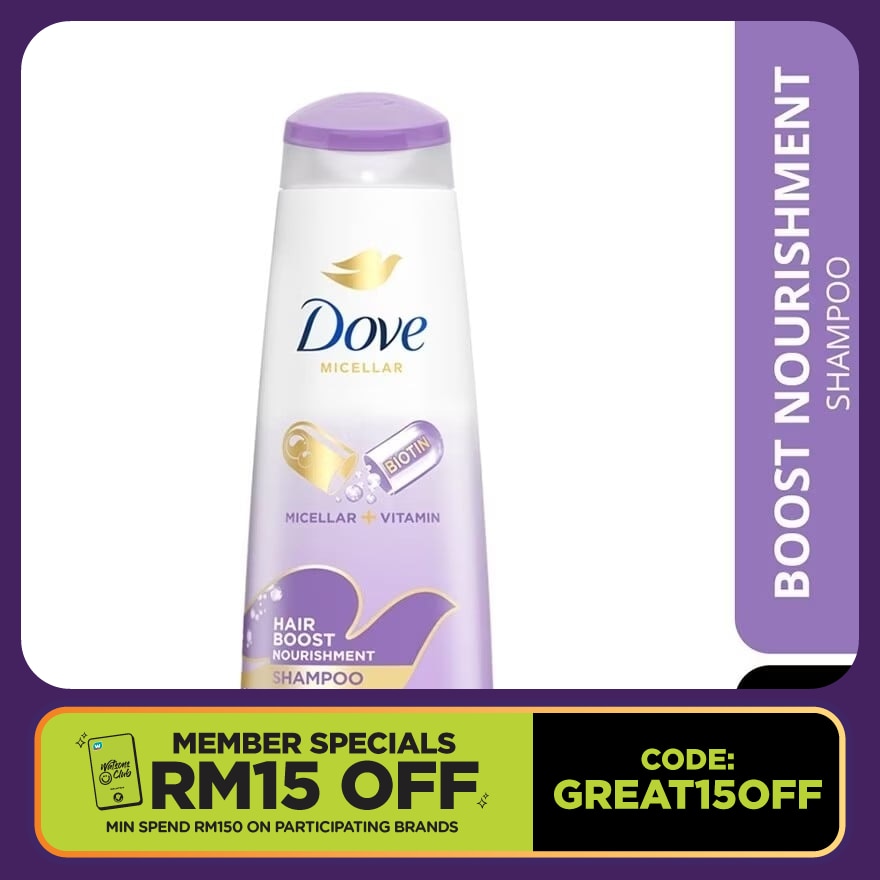 Dove Hair Boost Nourishment Shampoo 300ml