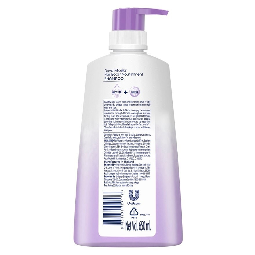 Hair Boost Nourishment Shampoo 650ml