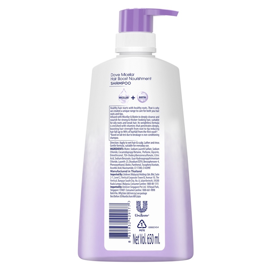 Hair Boost Nourishment Shampoo 650ml image