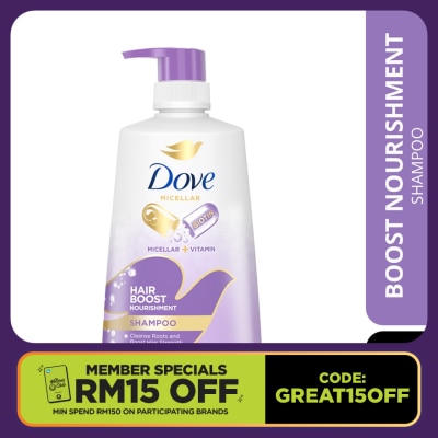 DOVE Hair Boost Nourishment Shampoo 650ml