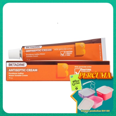 BETADINE - Antiseptic Cream 15g