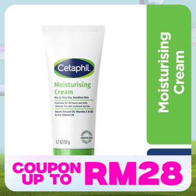 CETAPHIL Moisturizing Cream For Face & Body 50g