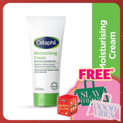 CETAPHIL Moisturizing Cream For Face & Body 50g