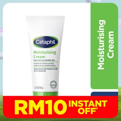 CETAPHIL Moisturizing Cream For Face & Body 50g