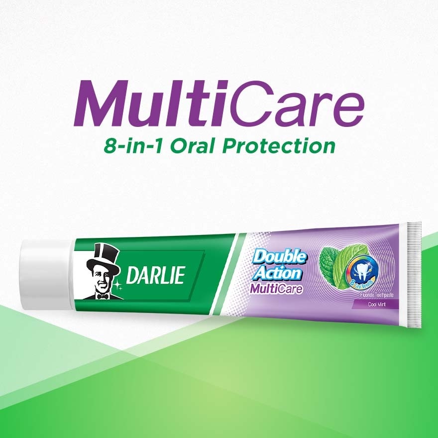 Toothpaste Double Action MultiCare 180g x 2