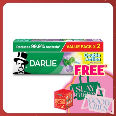DARLIE Toothpaste Double Action MultiCare 180g x 2