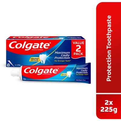 COLGATE - Colgate Maximum Cavity Protection Great Regular Flavour Toothpaste Valuepack (2x225g) image