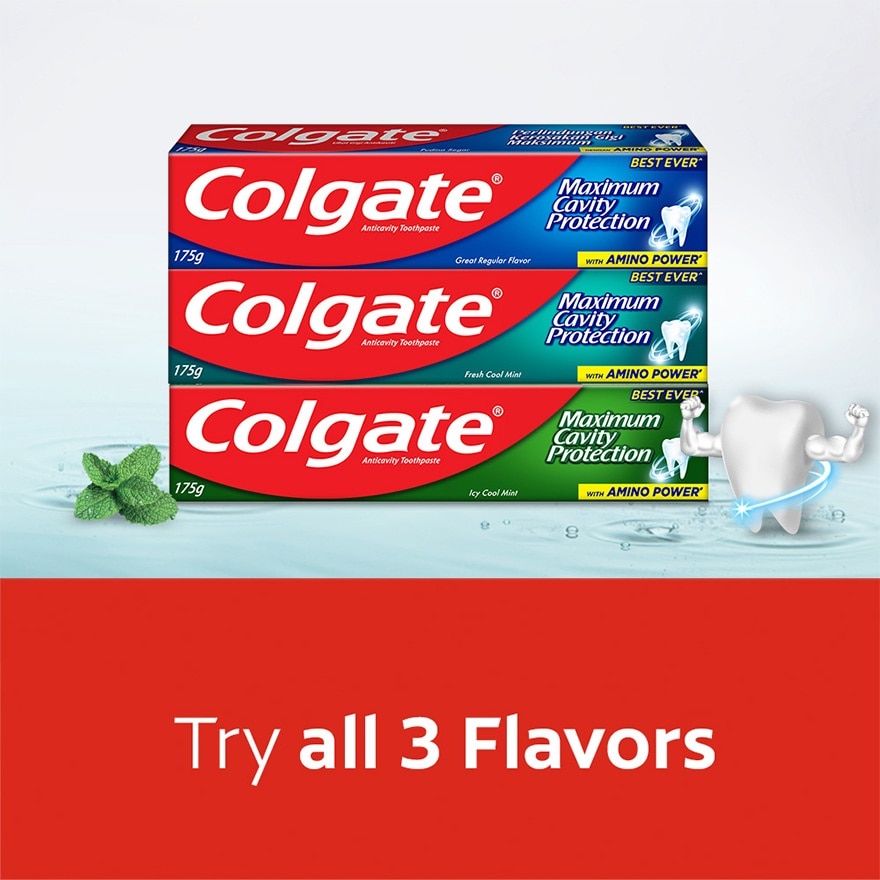 Max Cavity Protect Toothpaste F.Cool Mint 2x225g