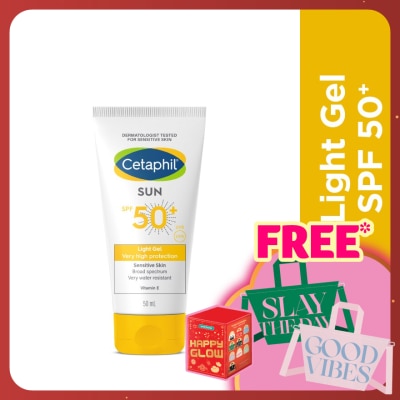 CETAPHIL Sun SPF50 Light Gel Sunscreen For Face & Body 50ml
