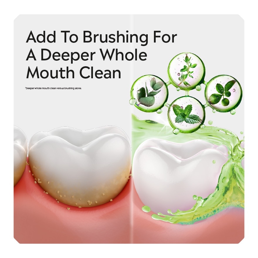 Listerine Green Tea 750ml Twin Pack