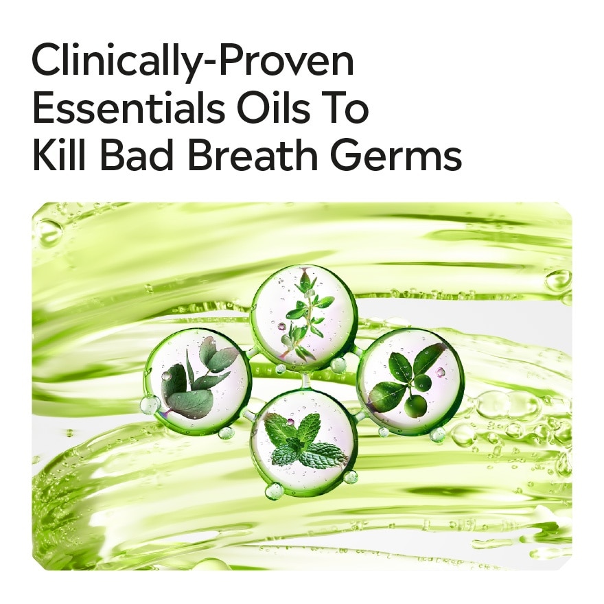 Listerine Green Tea 750ml Twin Pack