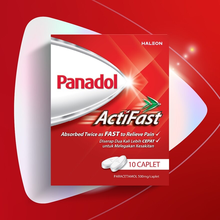 Actifast - Fast Pain Relief Caplet (10's) image