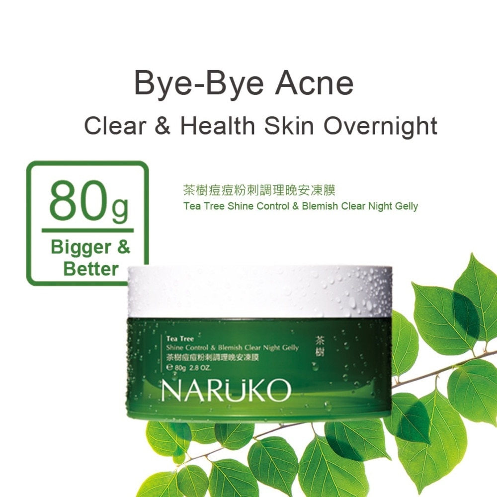 Tea Tree Shine Control&Blemish Clear Night Gel 80g