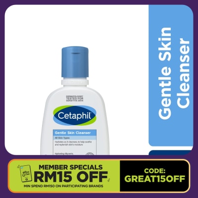 CETAPHIL Gentle Skin Cleanser For Face & Body 125ml