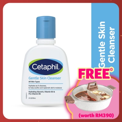 CETAPHIL Gentle Skin Cleanser For Face & Body 118ml