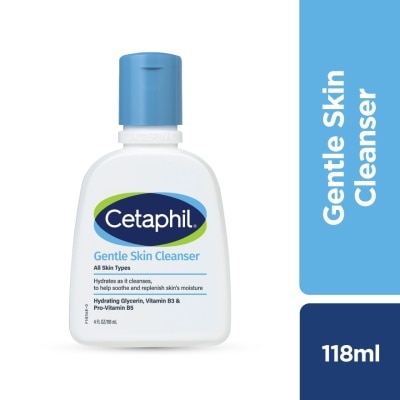 CETAPHIL Gentle Skin Cleanser For Face & Body 118ml
