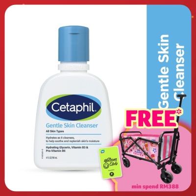 CETAPHIL Gentle Skin Cleanser For Face & Body 118ml