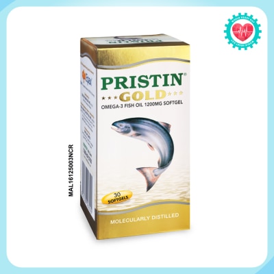 TOTAL HEALTH Pristin Gold Omega-3 Fish Oil 1200mg Softgel 30's