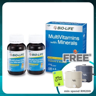 BIO-LIFE Multivitamins 2 x 100's