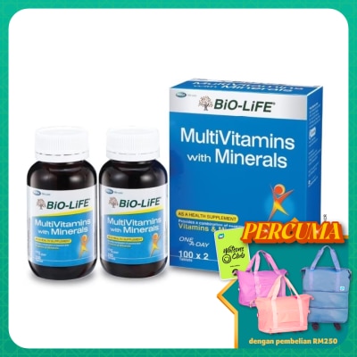 BIO-LIFE - Multivitamins 2 x 100's