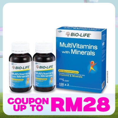 BIO-LIFE Multivitamins 2 x 100's