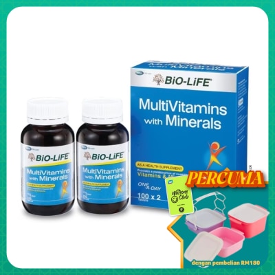 BIO-LIFE - Multivitamins 2 x 100's