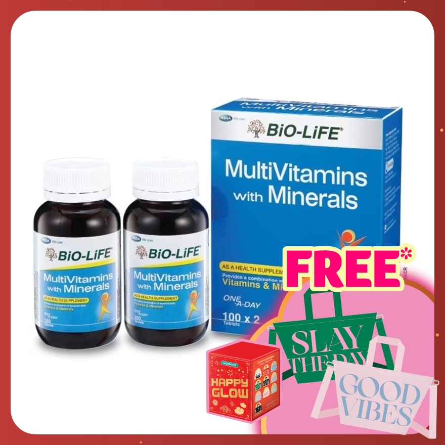 Multivitamins 2 x 100's