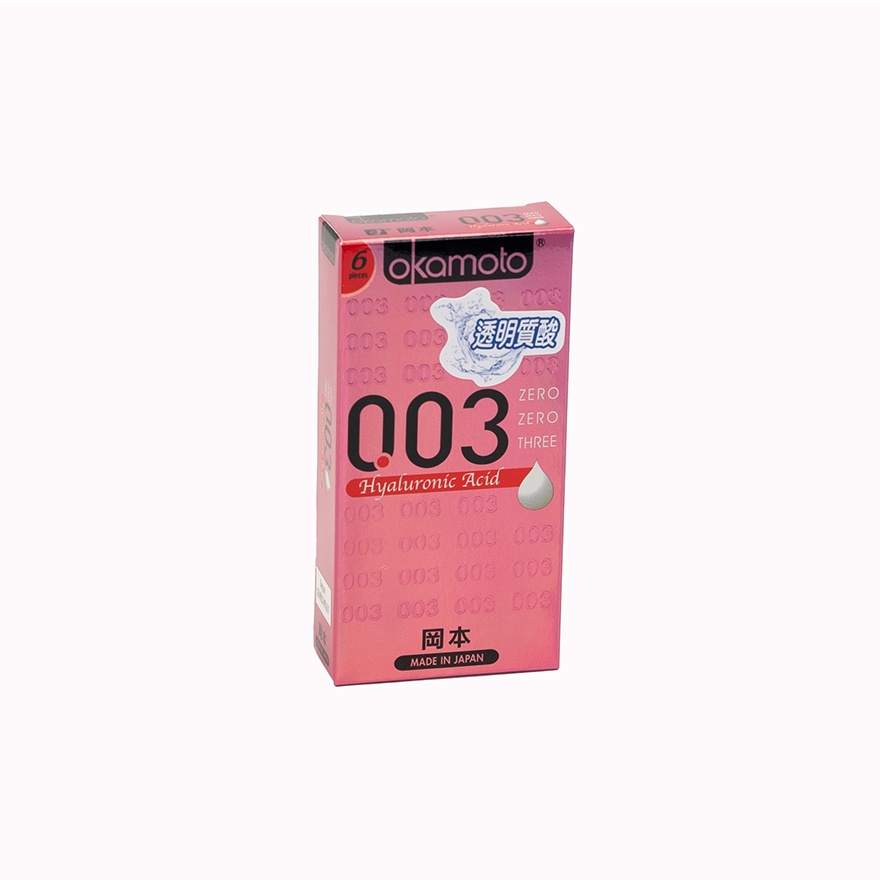 0.03 Hyaluronic Acid Condom 6's image