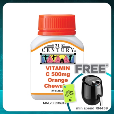 21ST CENTURY Vitamin C Chewable 500mg 100's