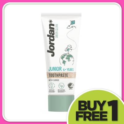 JORDAN Green Clean Junior Toothpaste (6+ yrs) 50ml