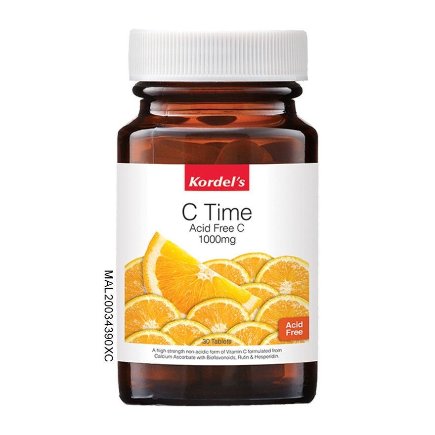 Acid Free Vitamin C 1000mg 30s