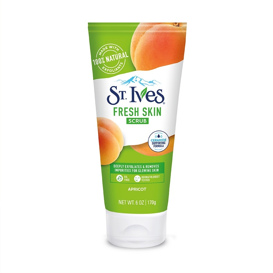 Apricot Scrub Invigorating & Smoothes Skin 170g