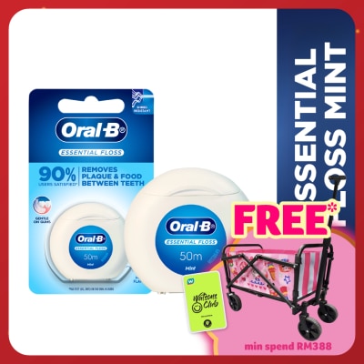 ORAL-B Essential Waxed Dental Floss 50m