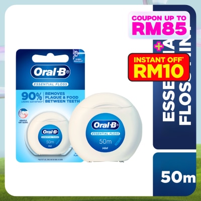 ORAL-B Essential Waxed Dental Floss 50m