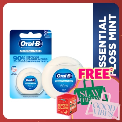ORAL-B Essential Waxed Dental Floss 50m