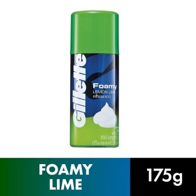 GILLETTE Foamy Shaver Lemon Lime 175g