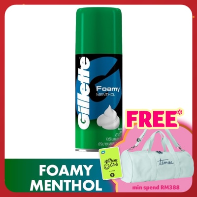 GILLETTE Foamy Shaver Menthol 175g