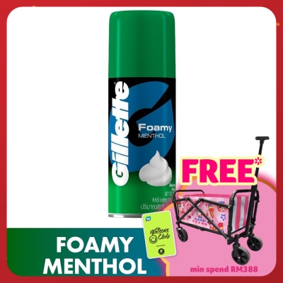 GILLETTE Foamy Shaver Menthol 175g