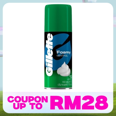 GILLETTE Foamy Shaver Menthol 175g