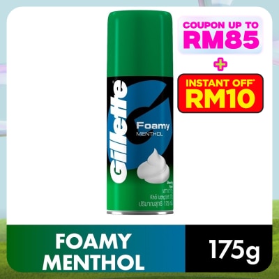 GILLETTE Foamy Shaver Menthol 175g