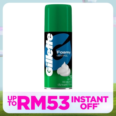 GILLETTE Foamy Shaver Menthol 175g
