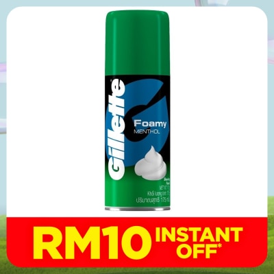 GILLETTE Foamy Shaver Menthol 175g