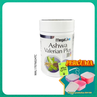 MEGALIVE - Ashwa Valerian Plus 60s