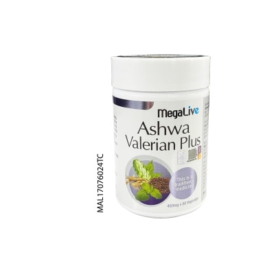 MEGALIVE Ashwa Valerian Plus 60s