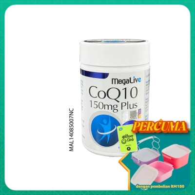 MEGALIVE - CoQ10 150mg Plus 30s