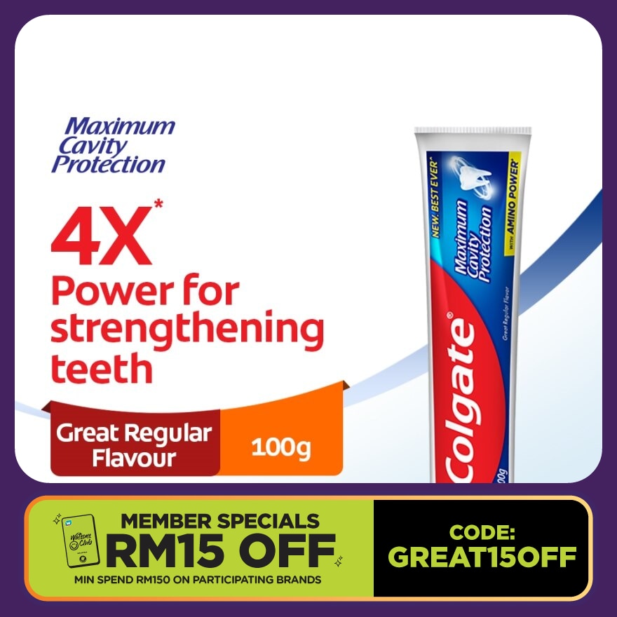 Max Cavity Protection Toothpaste-Great Regular100g